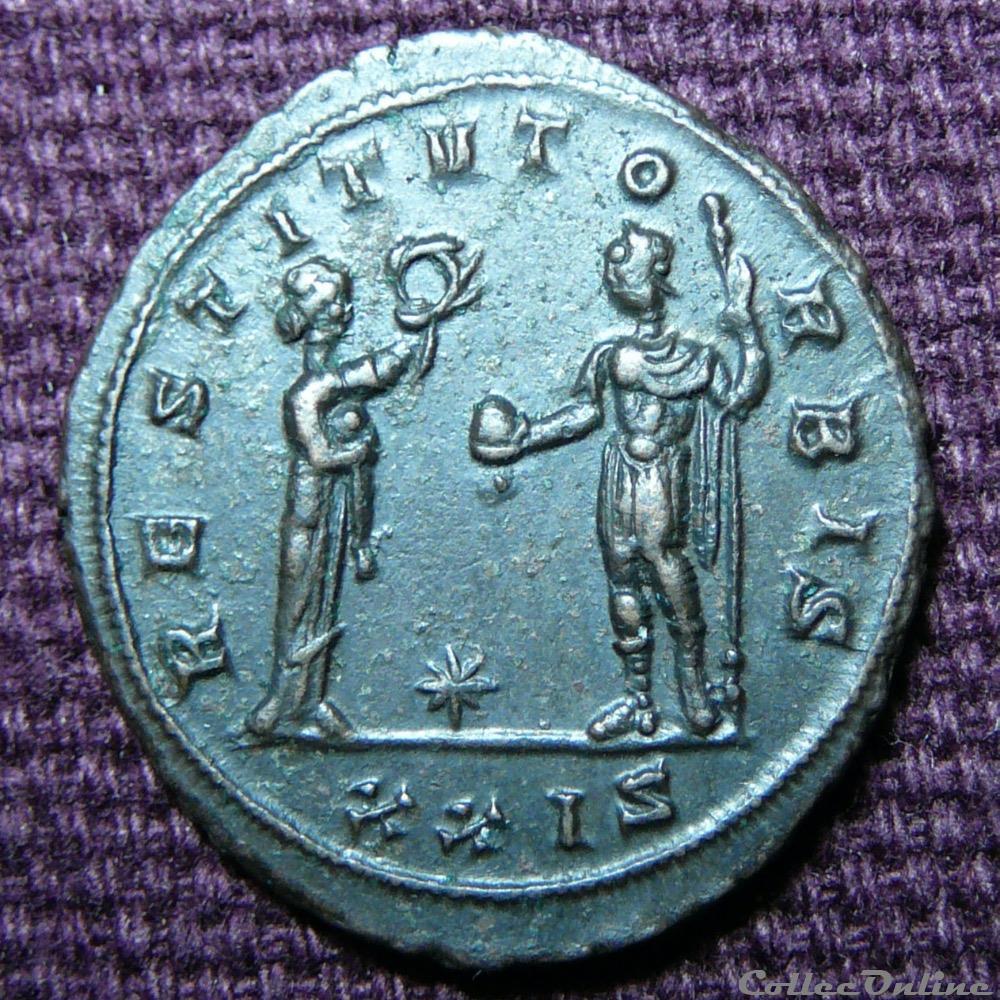 Probus Siscia RIC 733 var. C (inédit) monnaie antique av jc ap romaine probus siscia ric 733 var c inedit