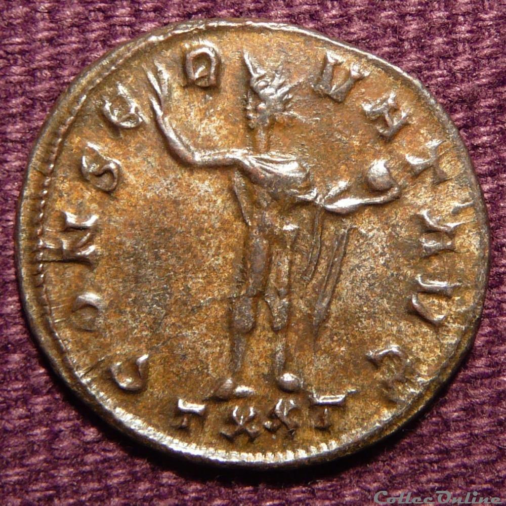 Probus Ticinum RIC 348 H (inédit) 3 monnaie antique av jc a ap romaine probus ticinum ric 348 h inedit