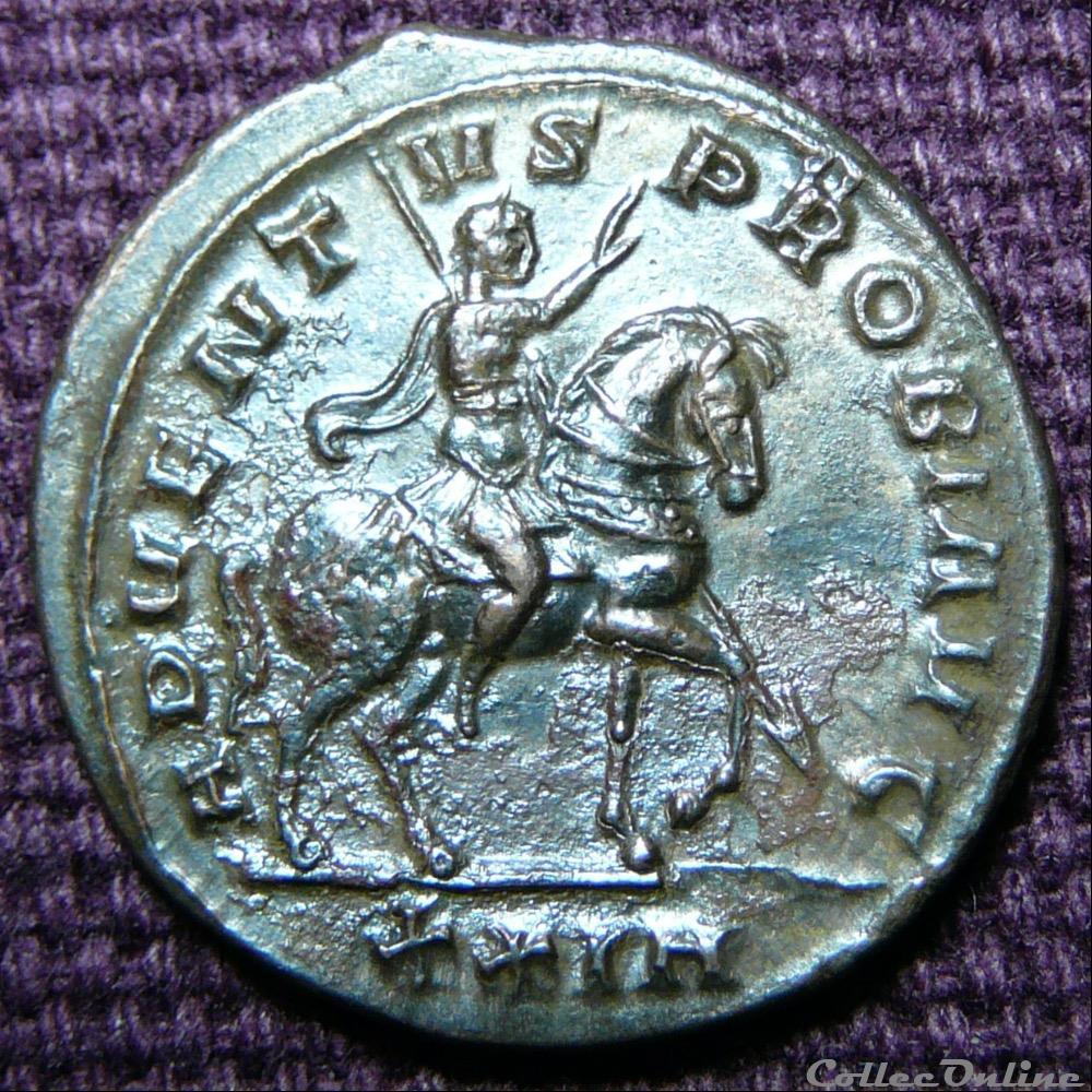 Probus Siscia RIC 636 var. monnaie antique av jc ap romaine probus siscia ric 636 var
