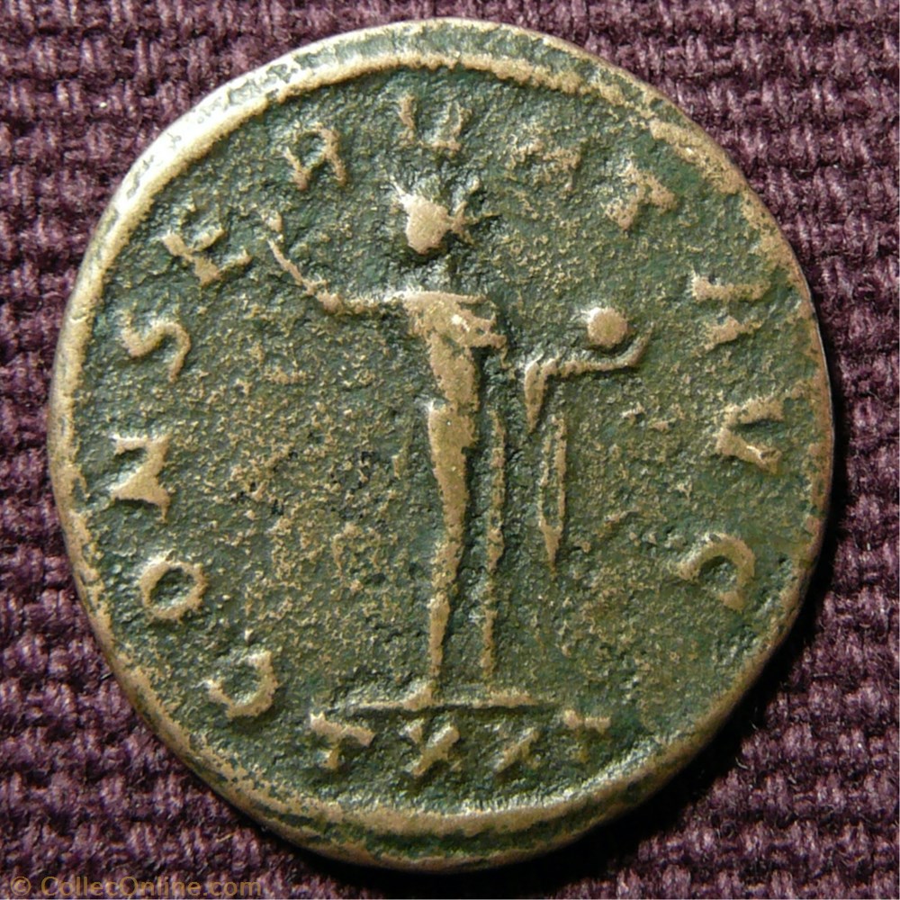 Probus Ticinum RIC 348 monnaie antique av jc a ap romaine probus ticinum ric 348