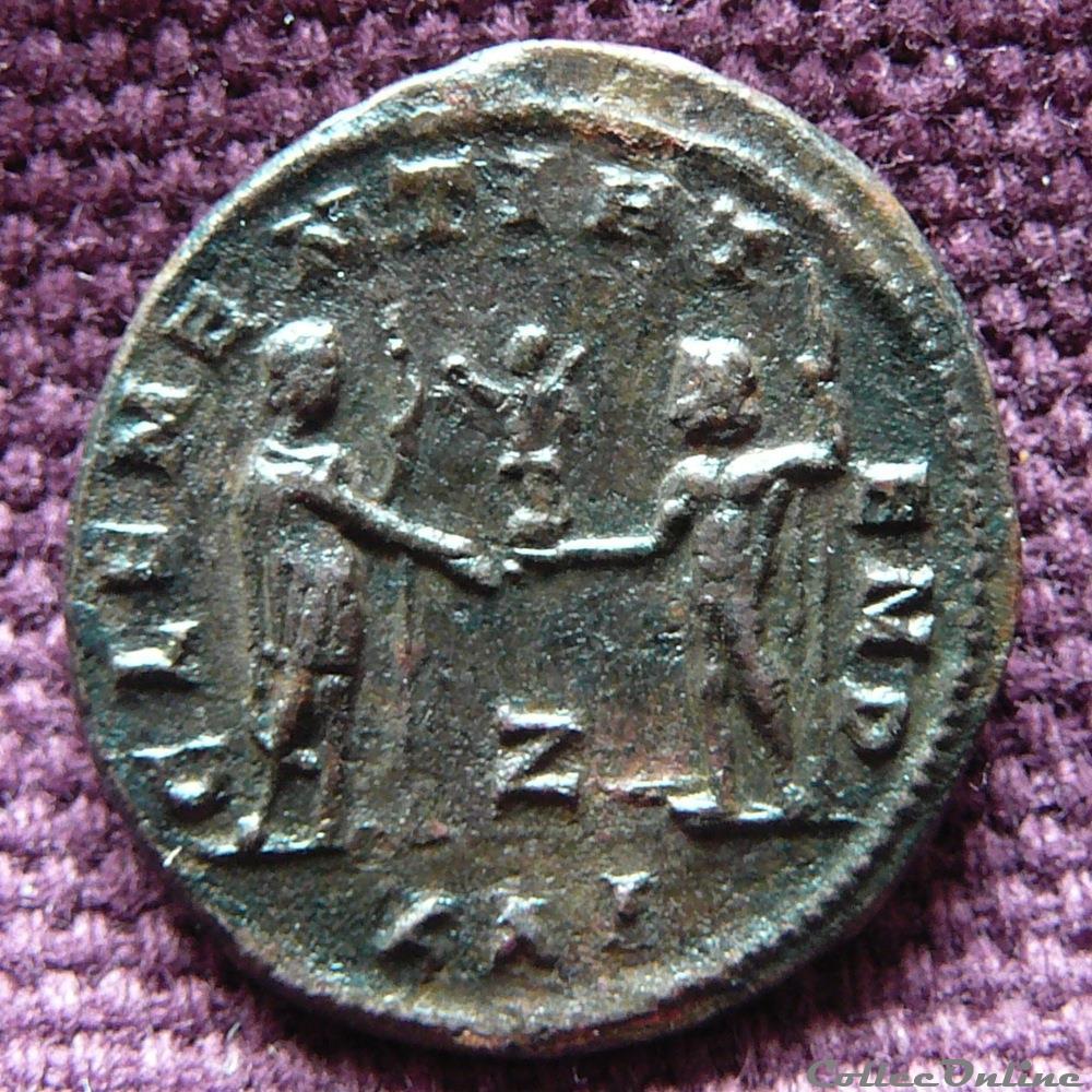 Probus Siscia RIC 647 var. A (inédit) monnaie antique av jc ap romaine probus siscia ric 647 var a inedit