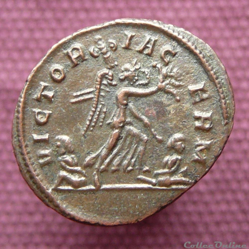 Probus Rome RIC 254 var. (denier inédit) monnaie antique av jc ap romaine probus rome ric 254 var denier inedit