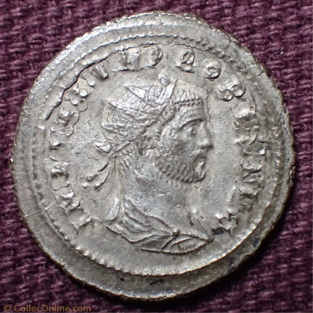 Probus Cyzique RIC 902 var. (Abschlag) monnaie antique av jc ap romaine probus cyzique ric 902 var abschlag