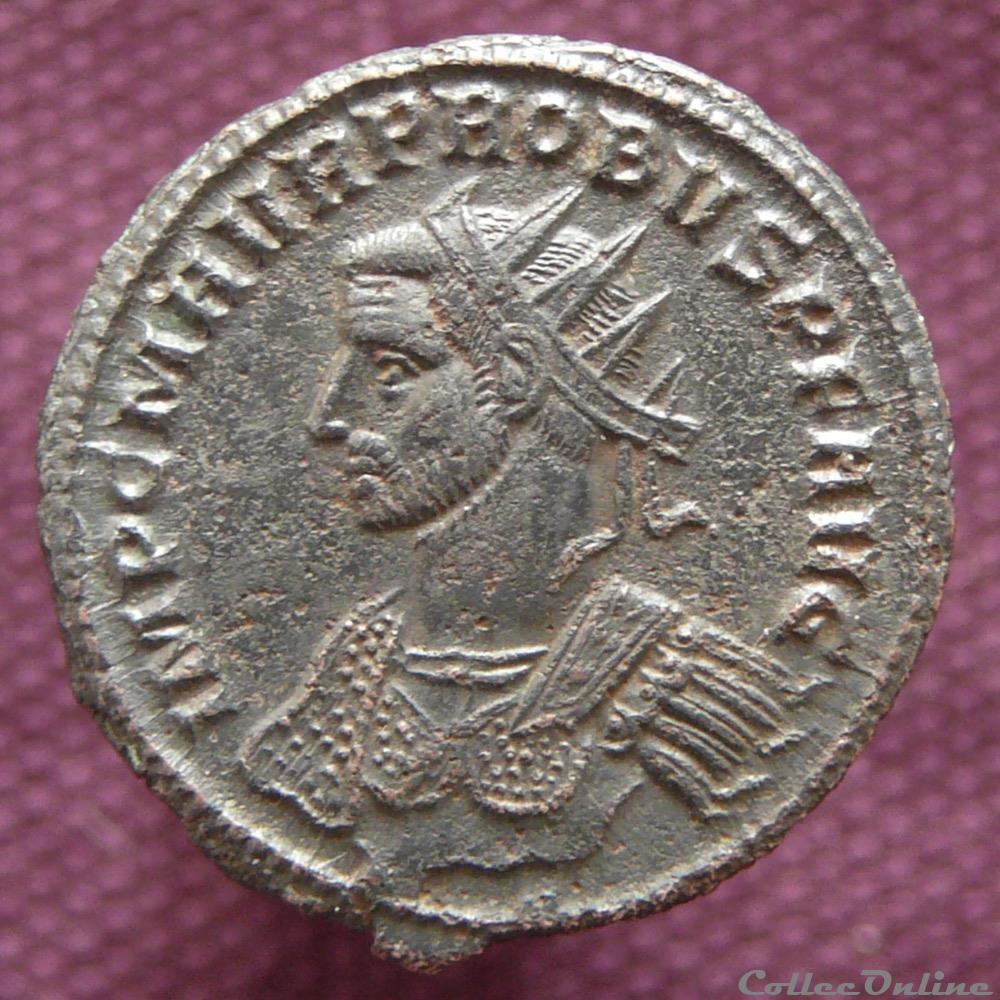 Probus Siscia RIC 818 var. (inédit) monnaie antique av jc ap romaine probus siscia ric 818 var inedit