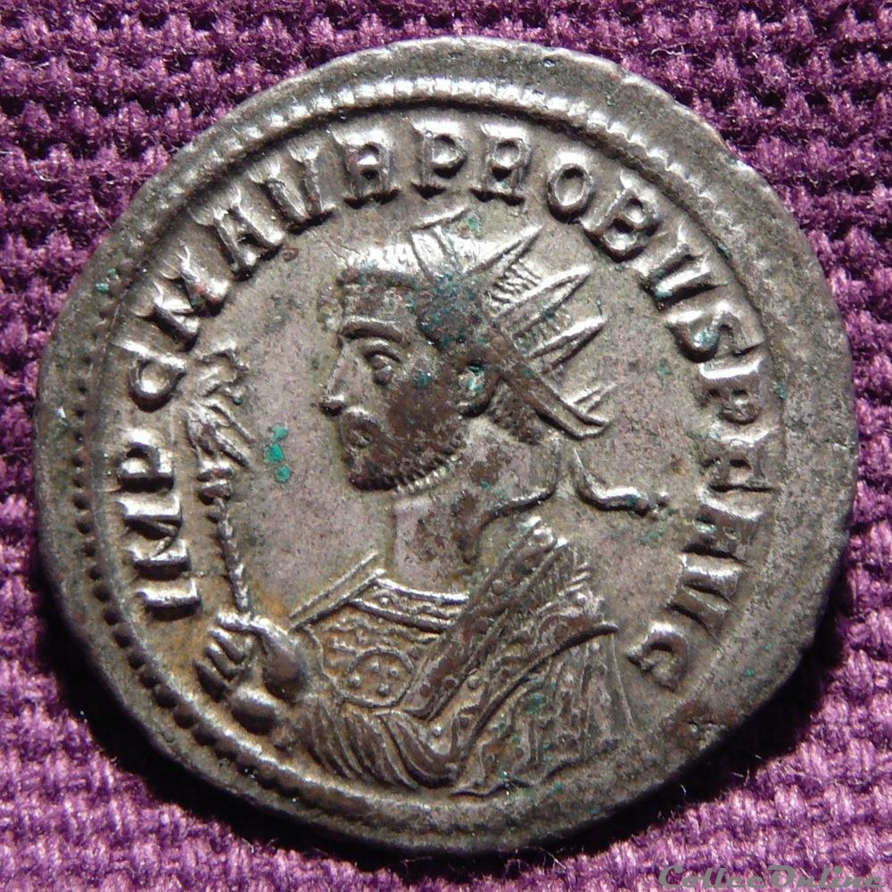 Probus Rome RIC 160 H (inédit) 2 monnaie antique av jc a ap romaine probus rome ric 160 h inedit
