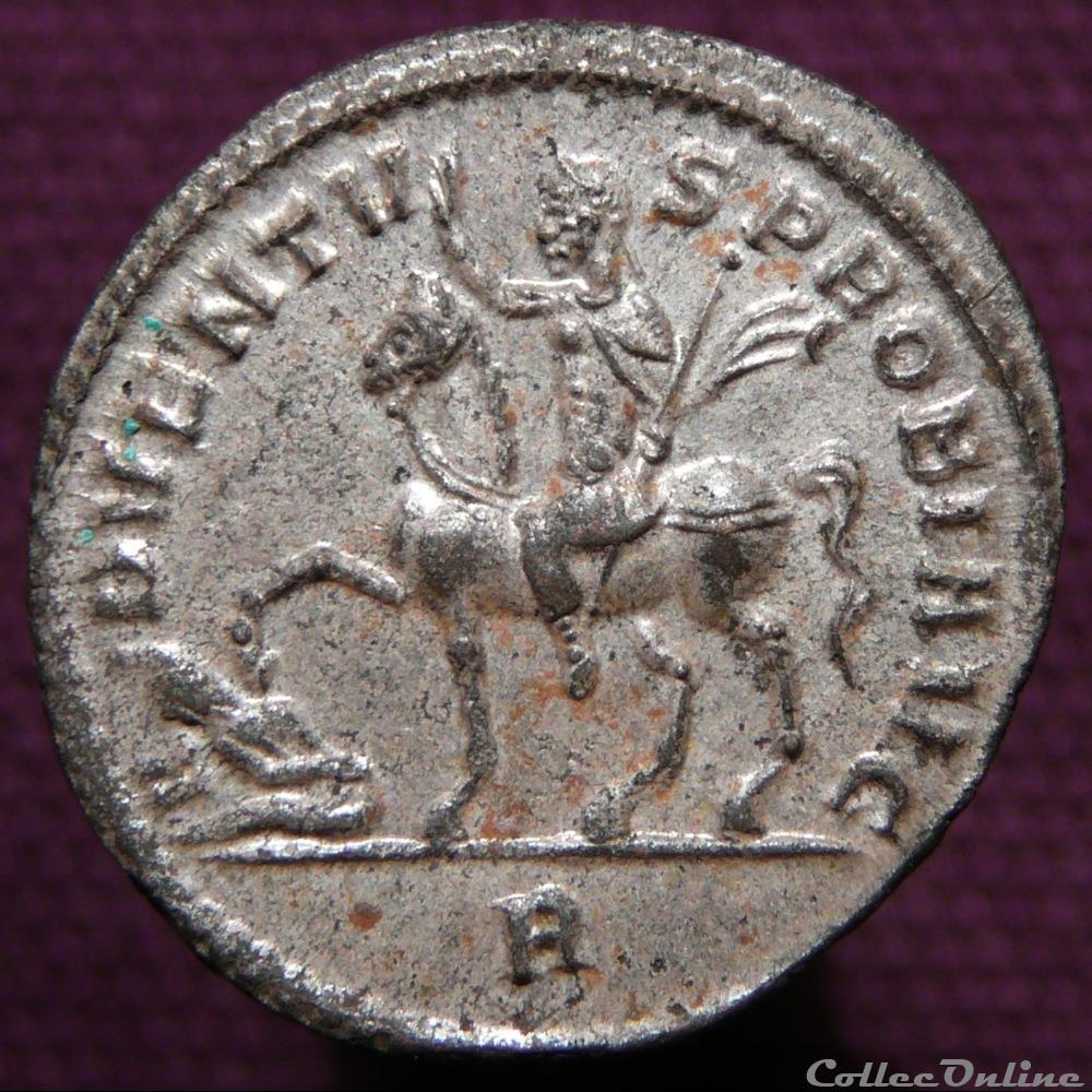 Probus Rome RIC 161 var. monnaie antique av jc ap romaine probus rome ric 161 var