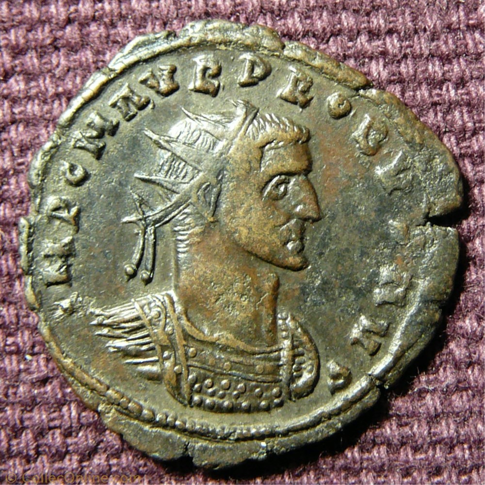 monnaies antiques romaines imperiales et republicaines probus rome imitation ric 607