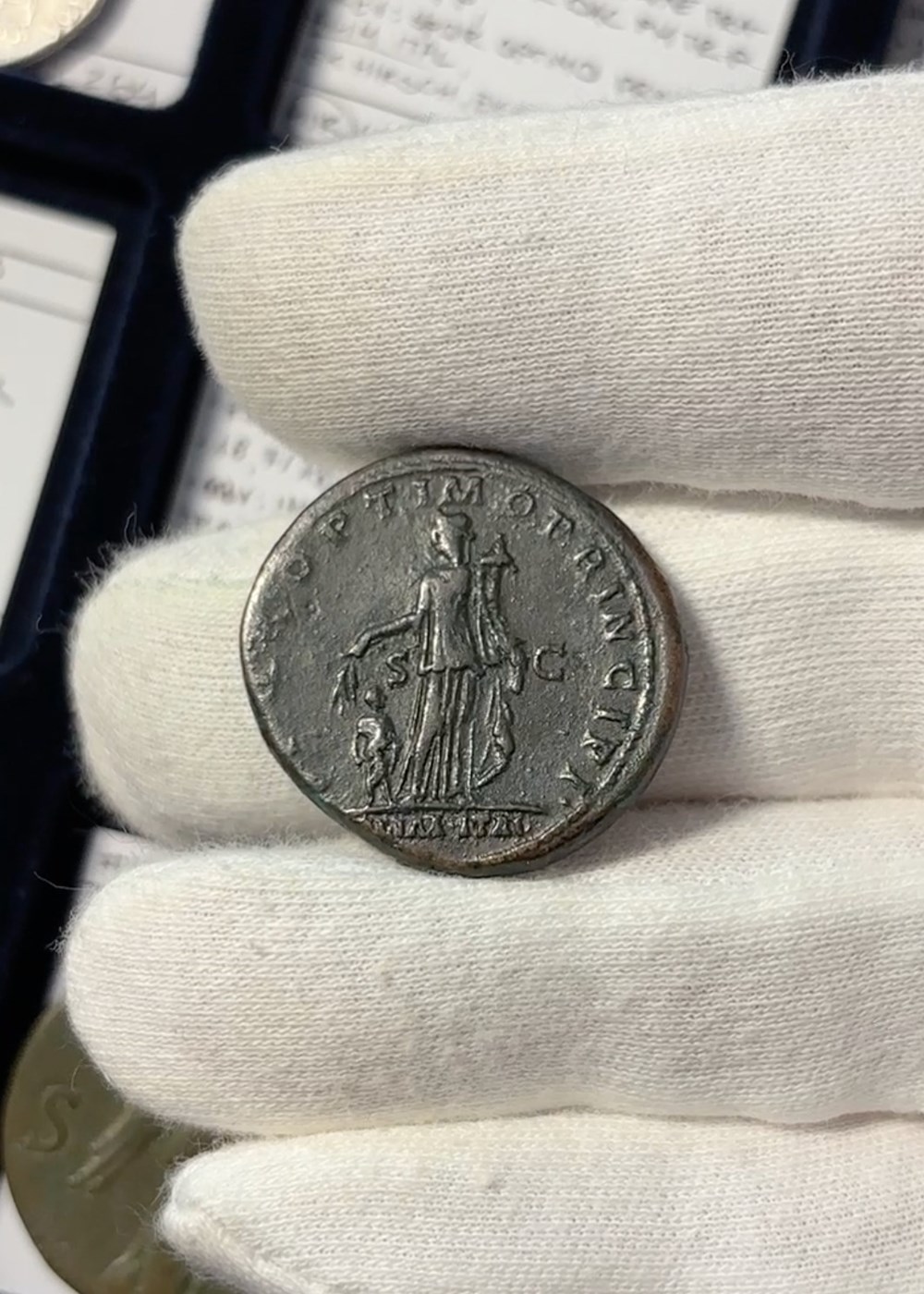 Dupondius of Trajan cited in Prof. Woytek's catalog, ALIM(ENTA) ITAL(IAE) 3 coins ancient to romans imperial and republican dupondius of trajan cited in prof woytek s catalog alim enta ital iae