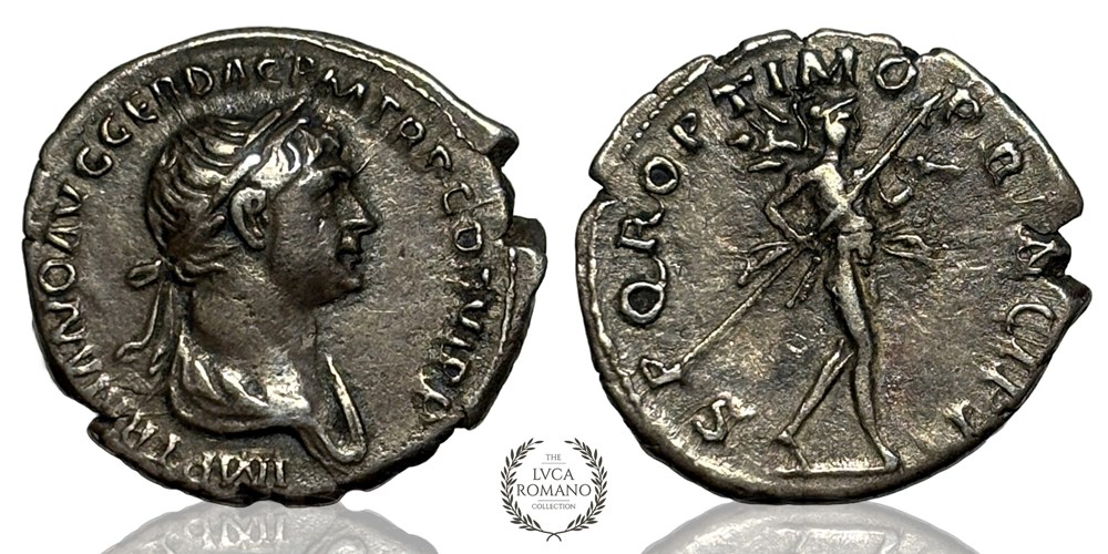 coins ancient to romans imperial and republican trajan denarius with mars