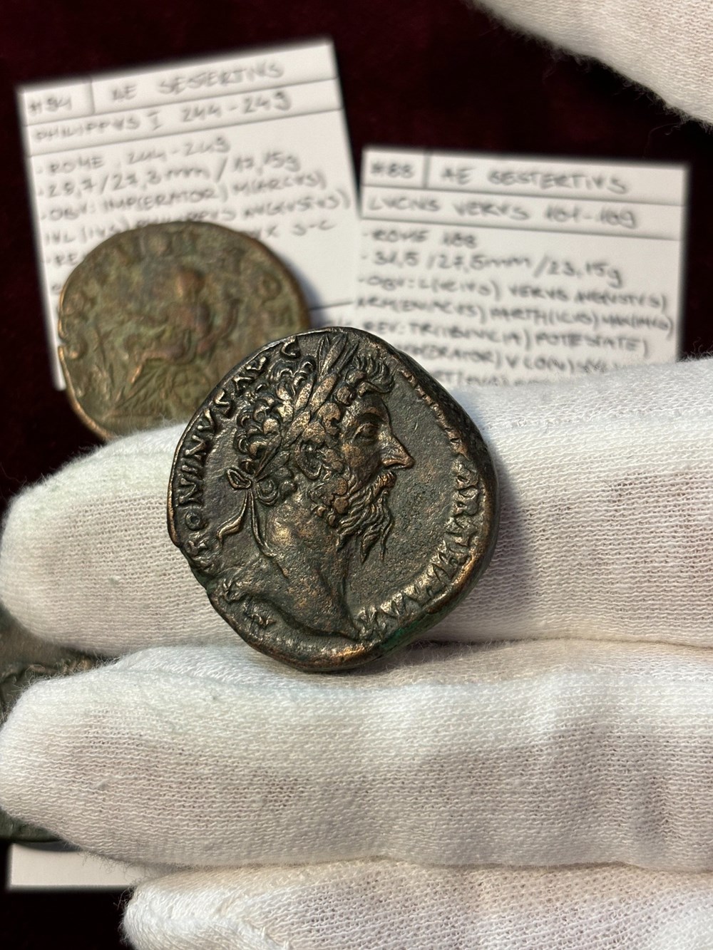 Marcus Aurelius sestertius minted in Rome 168/169 (FORT RED) coins ancient to romans imperial and republican marcus aurelius sestertius minted in rome 168 169 fort red