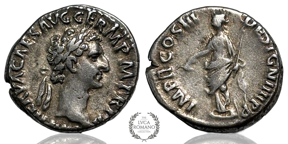 Rare Nerva denarius (COS III DESIGN IIII) coins ancient to rare nerva denarius cos iii design iiii