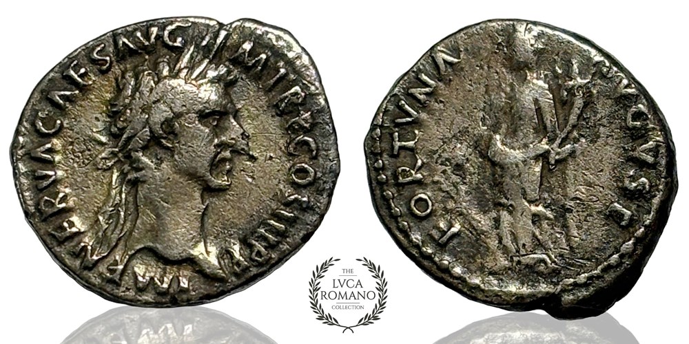 Nerva denarius (Fortuna) coins ancient to nerva denarius fortuna