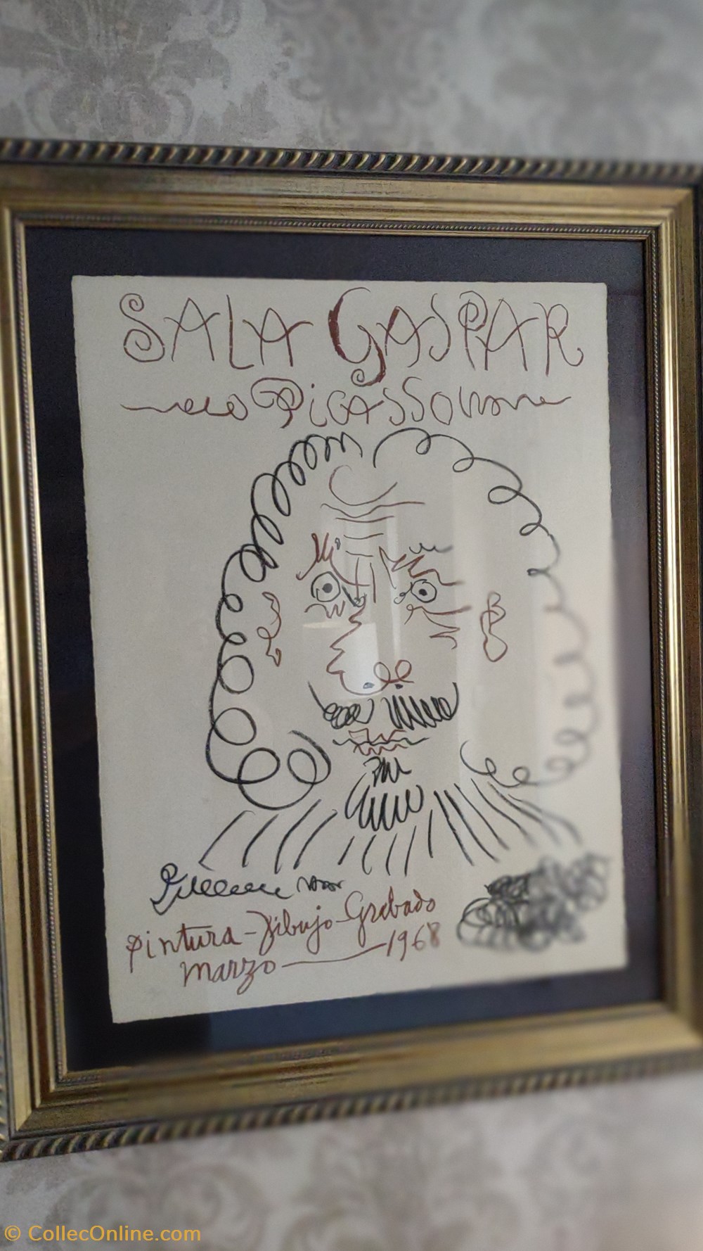 arte y antiguedades litografias serigrafias sala gaspar 1968