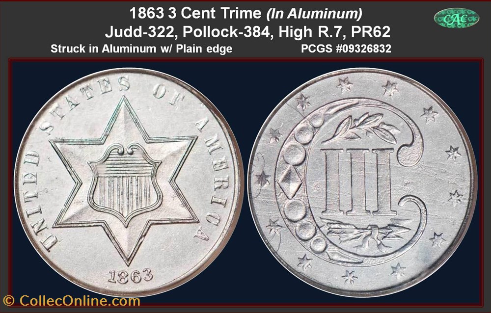 coins j 322 1863 3cs