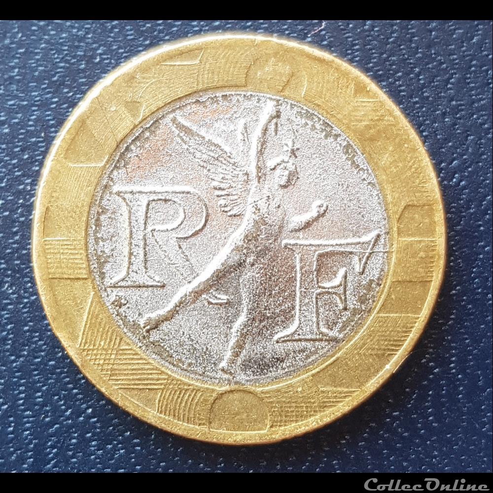 10fr Génie 1988 (faux 2) 2 monnaie france moderne 10fr genie 1988 faux 2