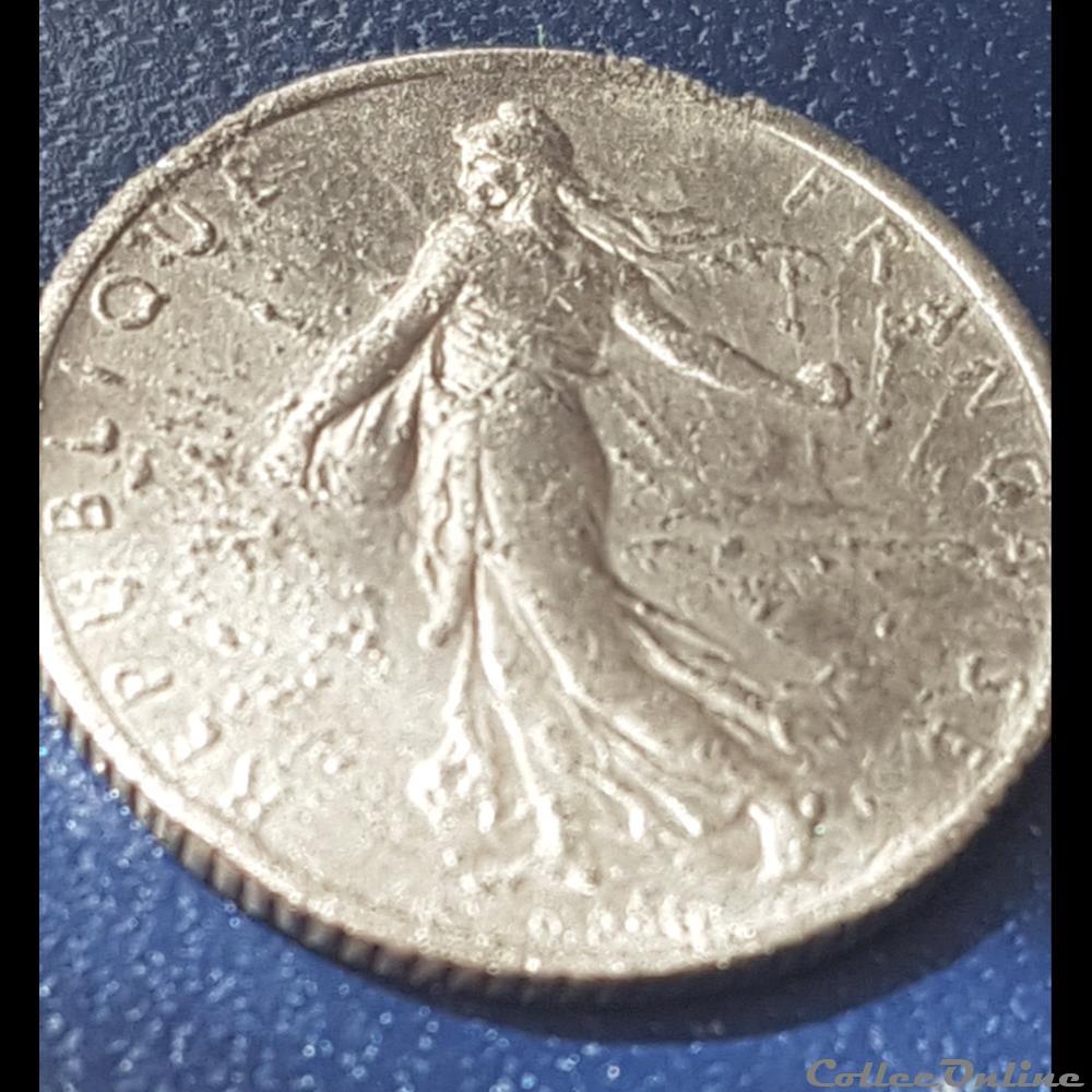 1fr semeuse type argent 1916 (faux) 3 monnaie france moderne 1fr semeuse type argent 1916 faux
