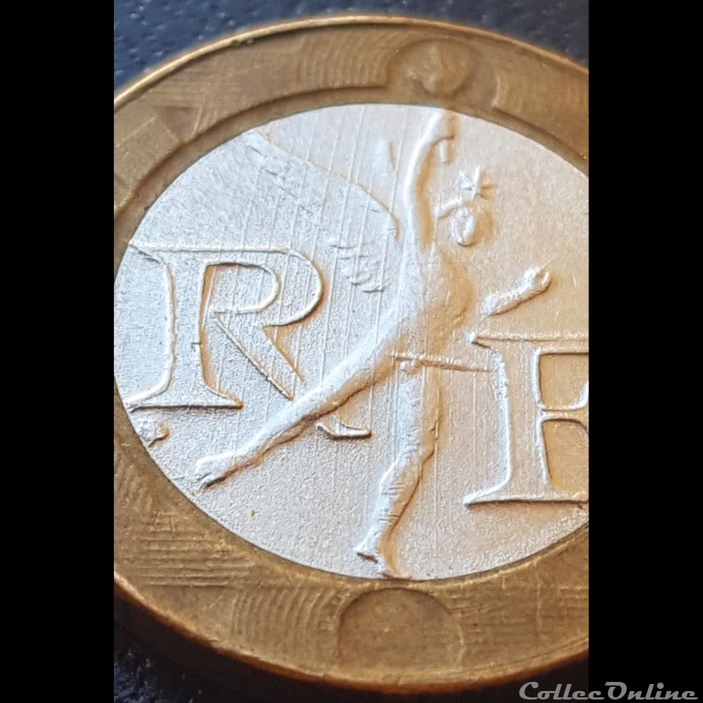 monnaie france moderne 10fr genie 1991 faux
