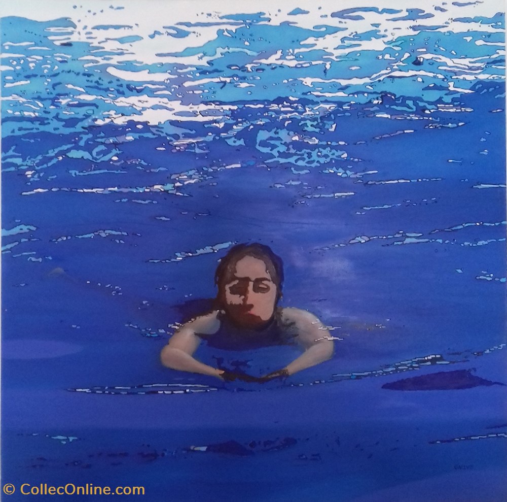"Azul" - GALLVS XXI art antiquite peinture dessin azul gallvs xxi