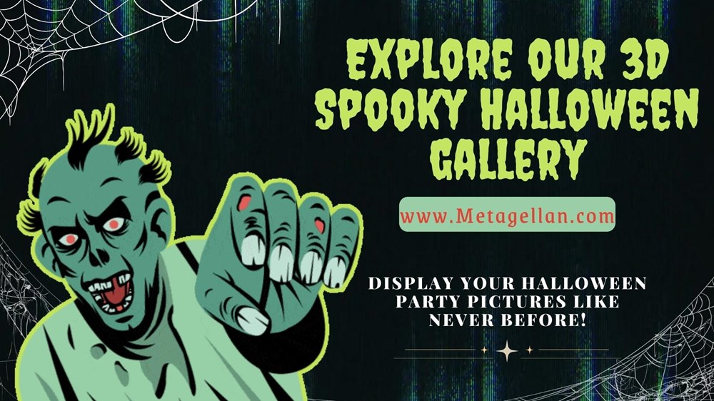 display your halloween pictures in 3d