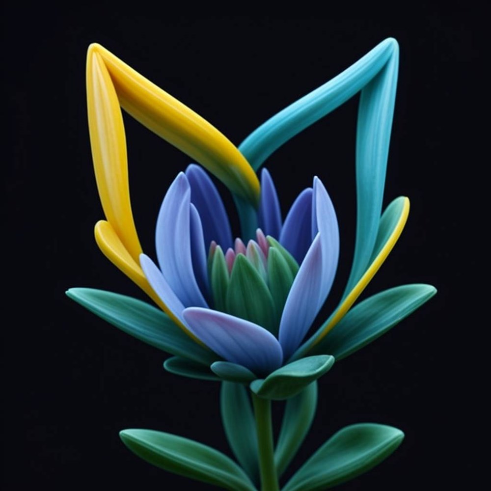 Metagellan logo | Flower metagellan logo flower