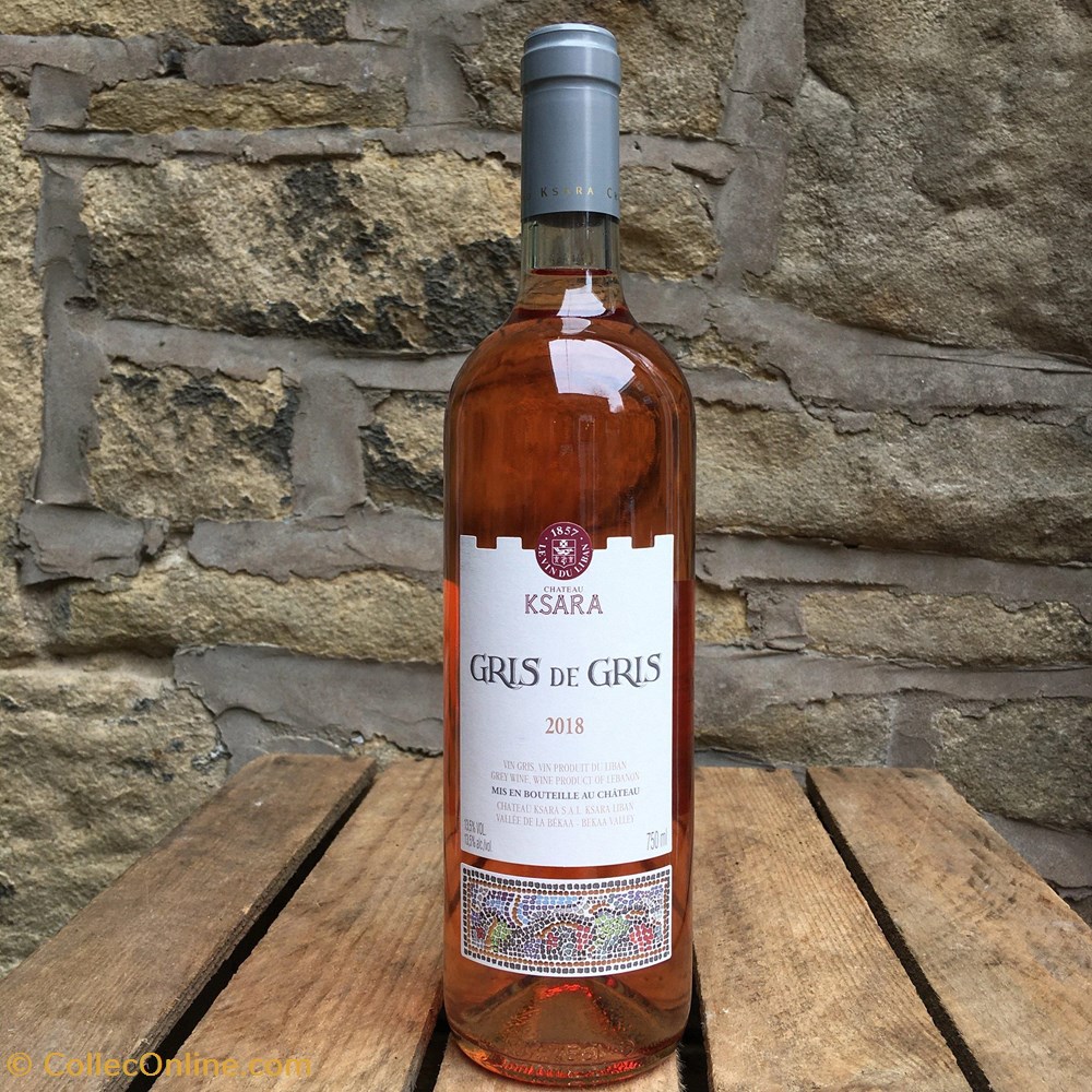 wine chateau ksara gris de gris rose
