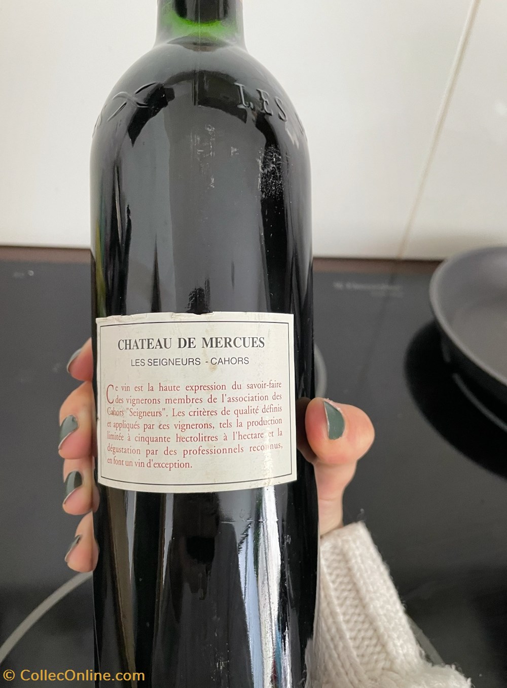wine france southwest chateau de mercues cahors bordeaux 1994