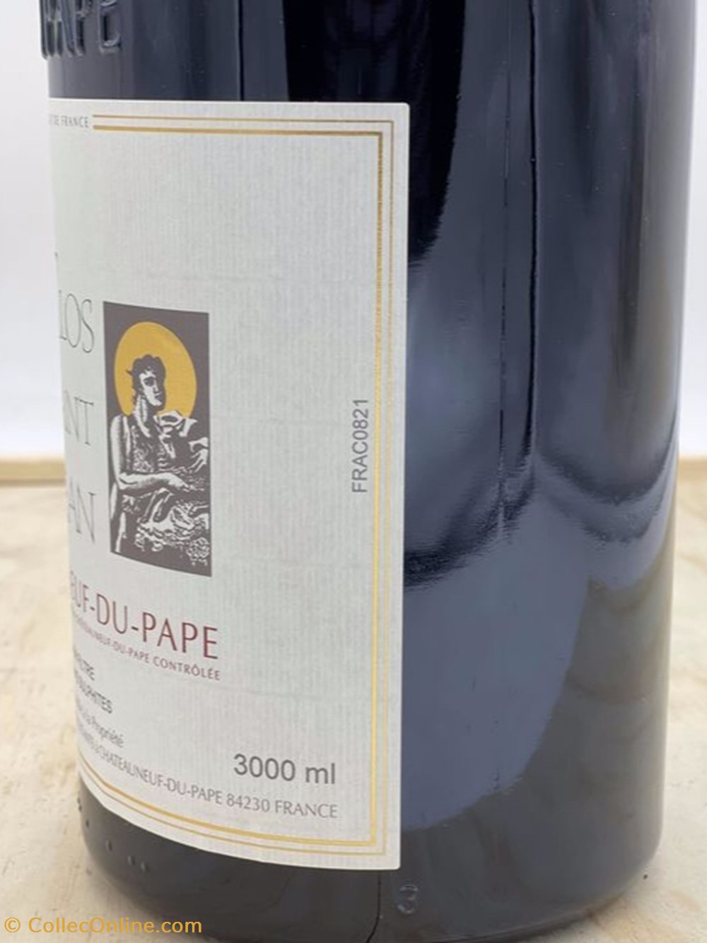 vin france 2018 clos saint jean chateauneuf du pape 1 double magnum jeroboam 3 l