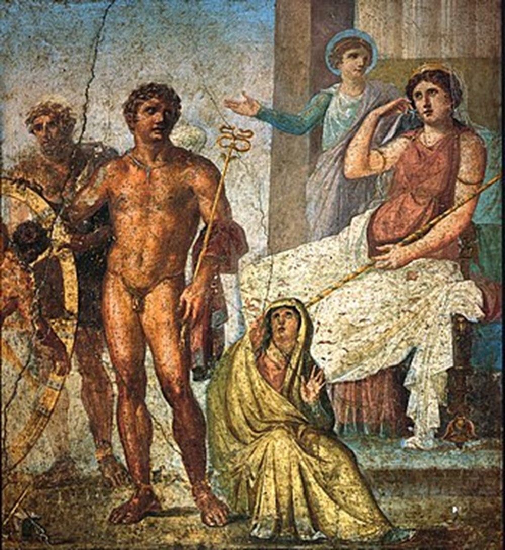 Toile de Pompeii, Casa dei Vettii toile de pompeii casa dei vettii