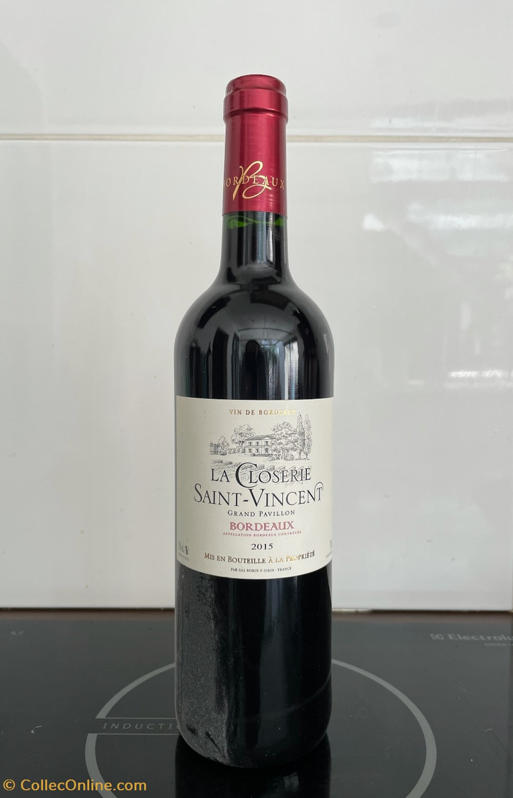 Closerie Saint Vincent, Grand Pavillon, Bordeaux Rouge, 2015, France wine rhone valley closerie saint vincent grand pavillon bordeaux rouge 2015 france