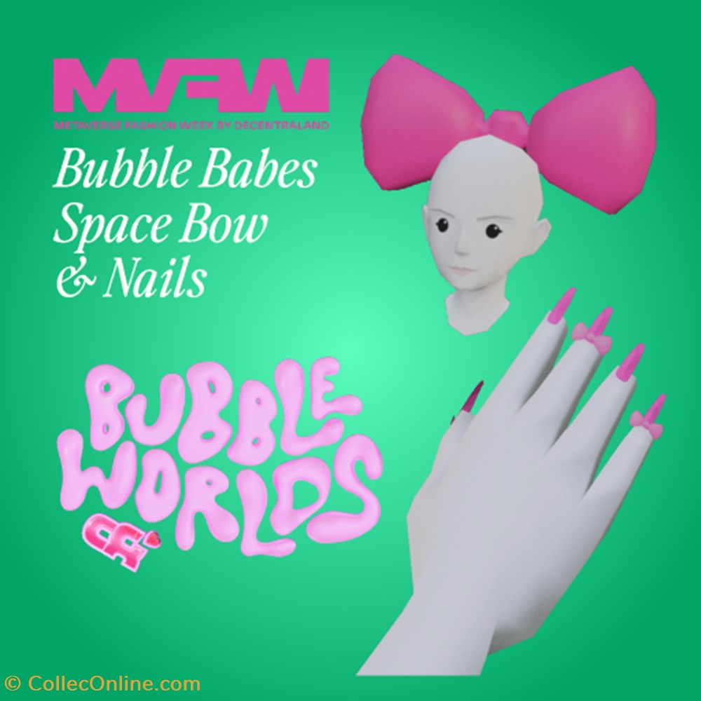 nft utility bubble babes space bow