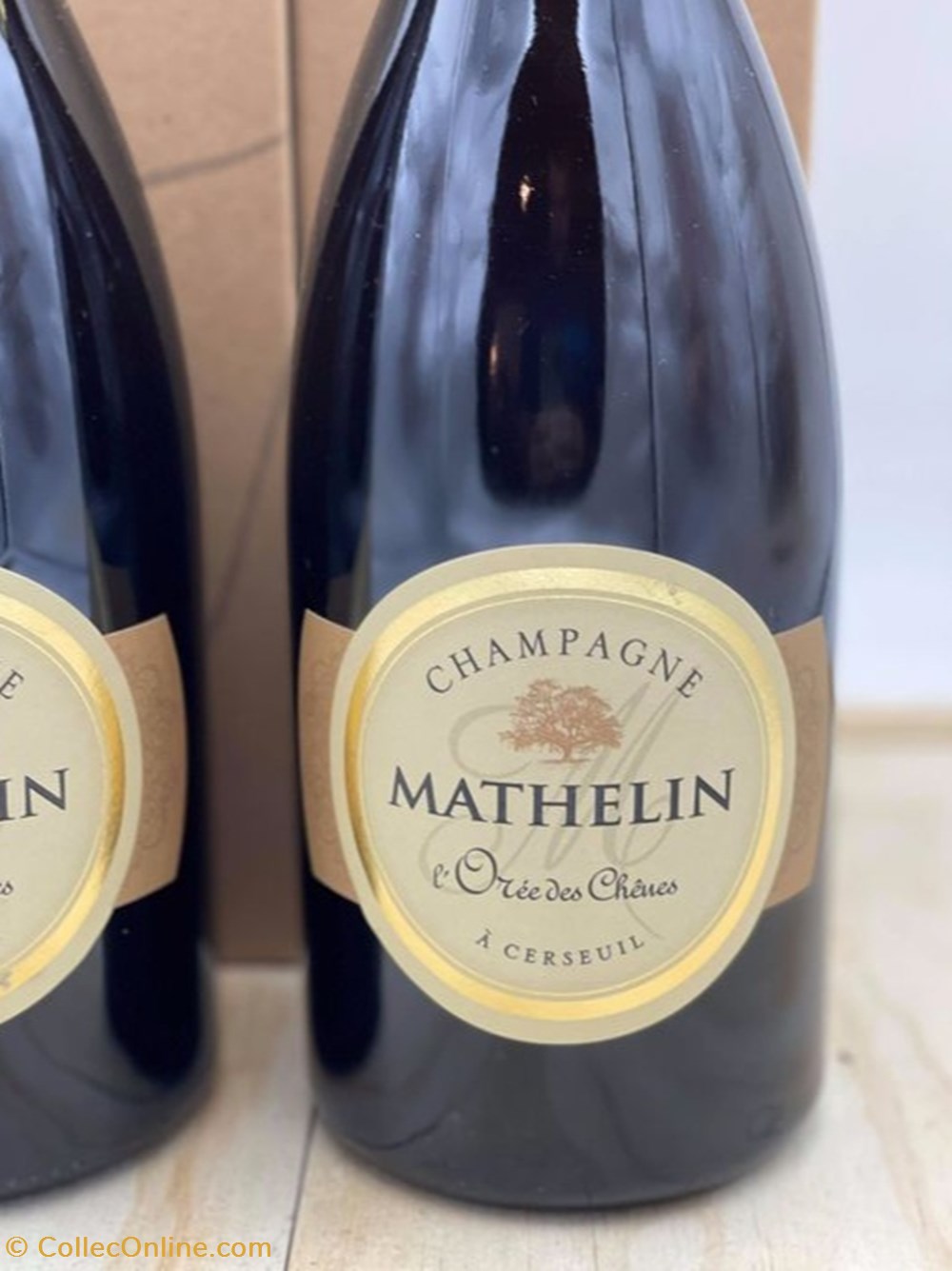 Mathelin brut "Cuvée l'Orée des Chênes" - Champagne - 2 Magnums (1,5 l) 2 vin france mathelin brut cuvee oree des chenes champagne 2 magnums 1 5 l