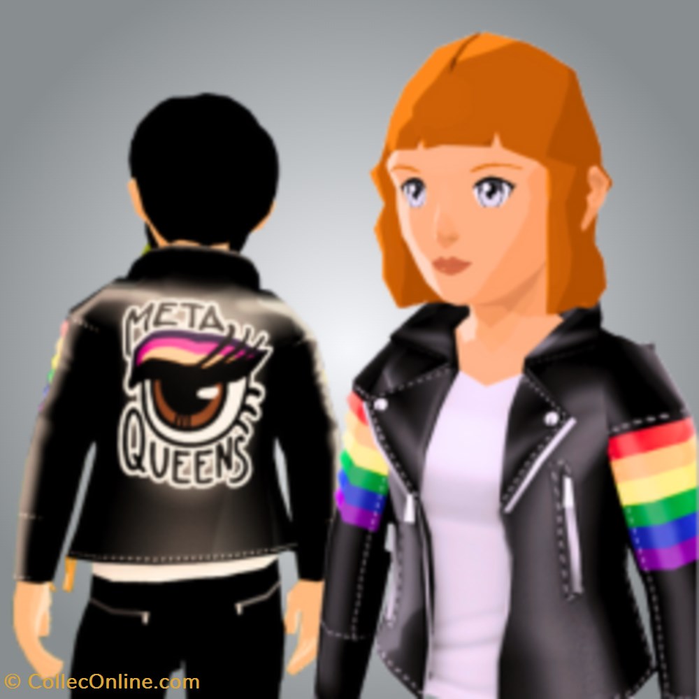nft utility metaqueens io pride jacket