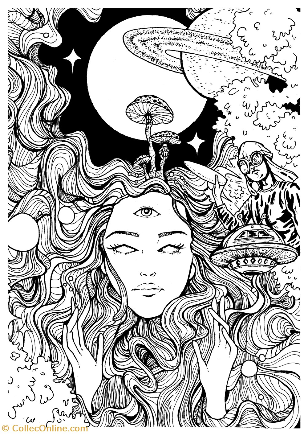 Third eye art antiquites peintures dessins third eye