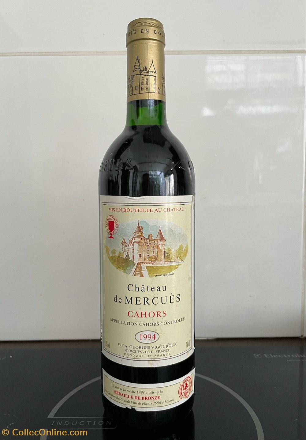 wine france southwest chateau de mercues cahors bordeaux 1994
