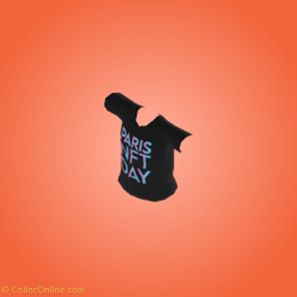 Paris NFT Day T-Shirt utility paris nft day t shirt