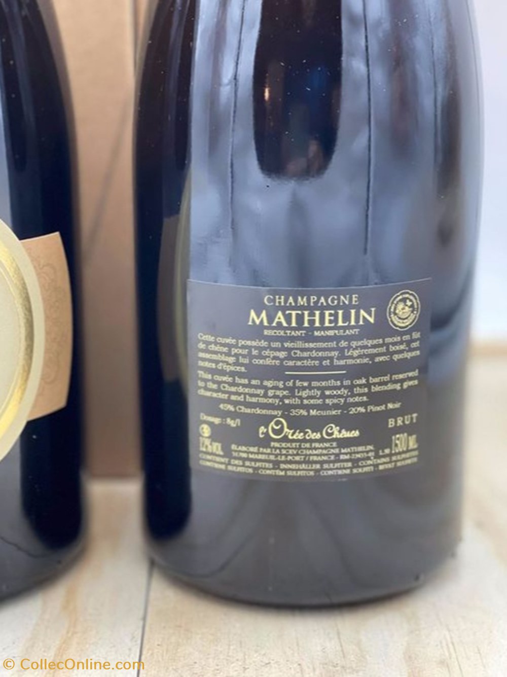 Mathelin brut "Cuvée l'Orée des Chênes" - Champagne - 2 Magnums (1,5 l) 3 vin france mathelin brut cuvee oree des chenes champagne 2 magnums 1 5 l
