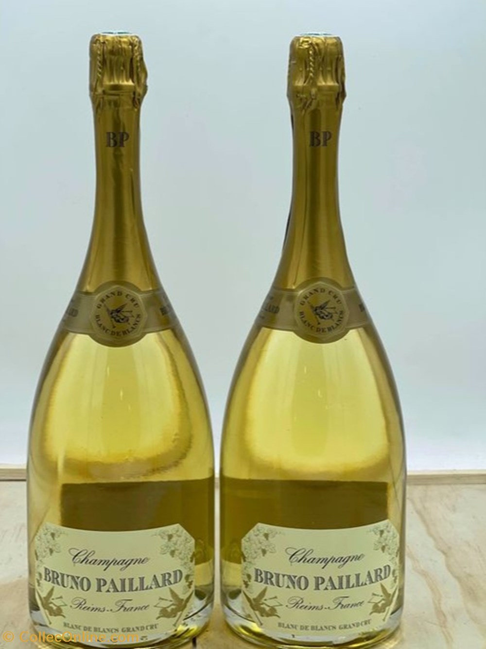 Bruno Paillard, Extra Brut Blanc de Blancs - Champagne Grand Cru - 2 Magnums (1,5 l) vin france bruno paillard extra brut blanc de blancs champagne grand cru 2 magnums 1 5 l