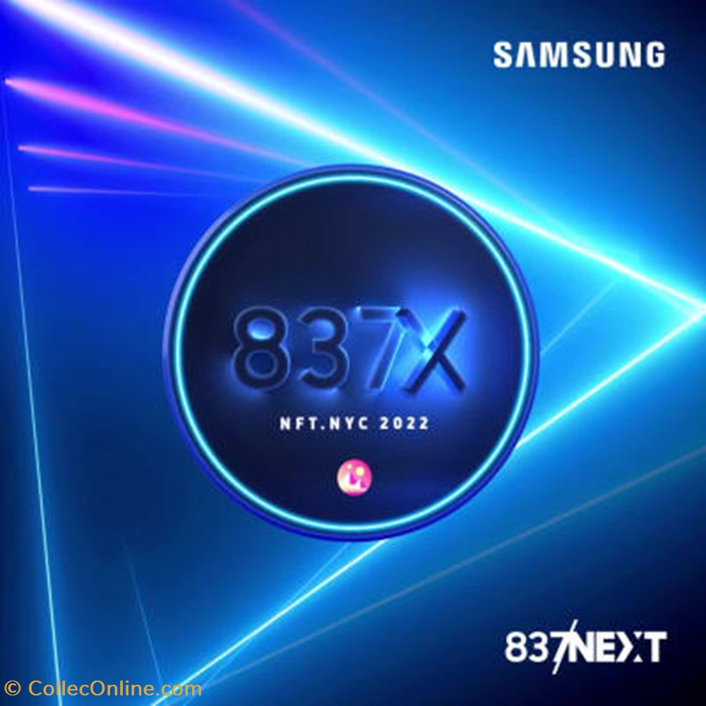 Samsung 837X NFT.NYC Participation Badge samsung 837x nft nyc participation badge