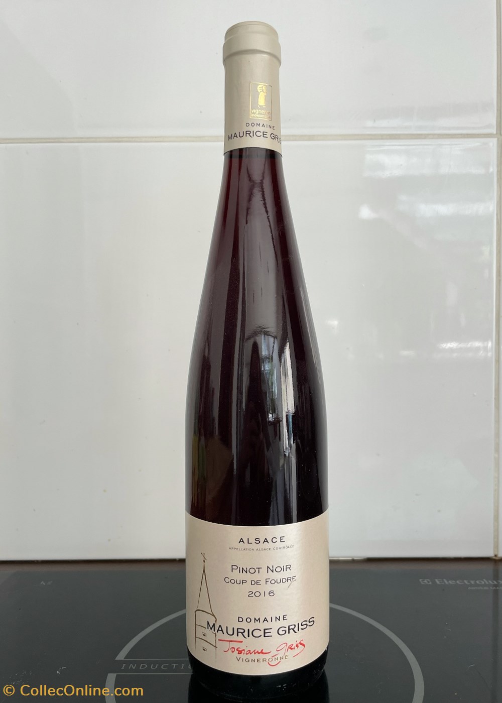 wine france alsace pinot noir coup de foudre 2016 domaine maurice griss