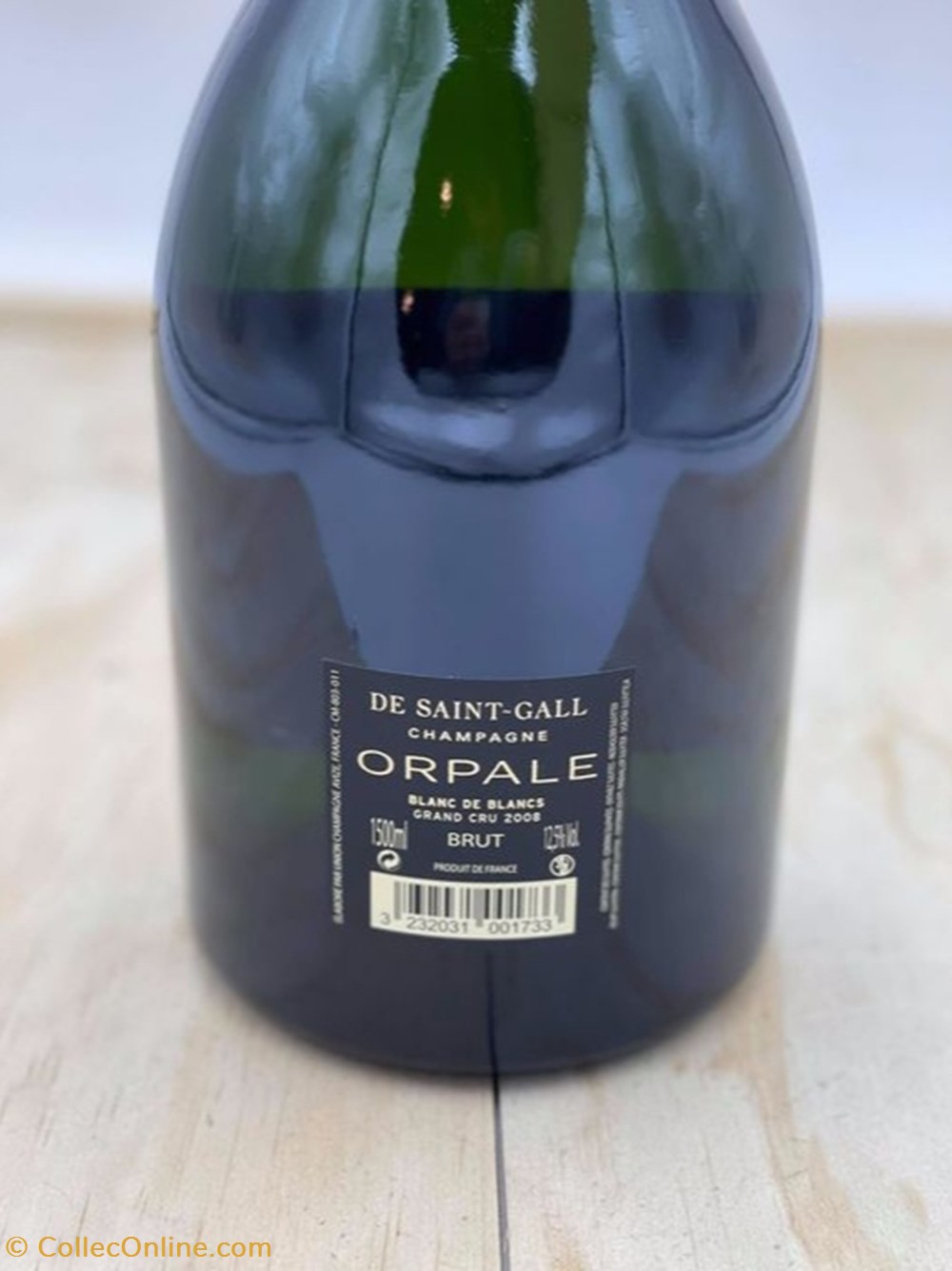vin france 2008 de saint gall orpale blanc de blancs champagne grand cru 1 magnum 1 5 l