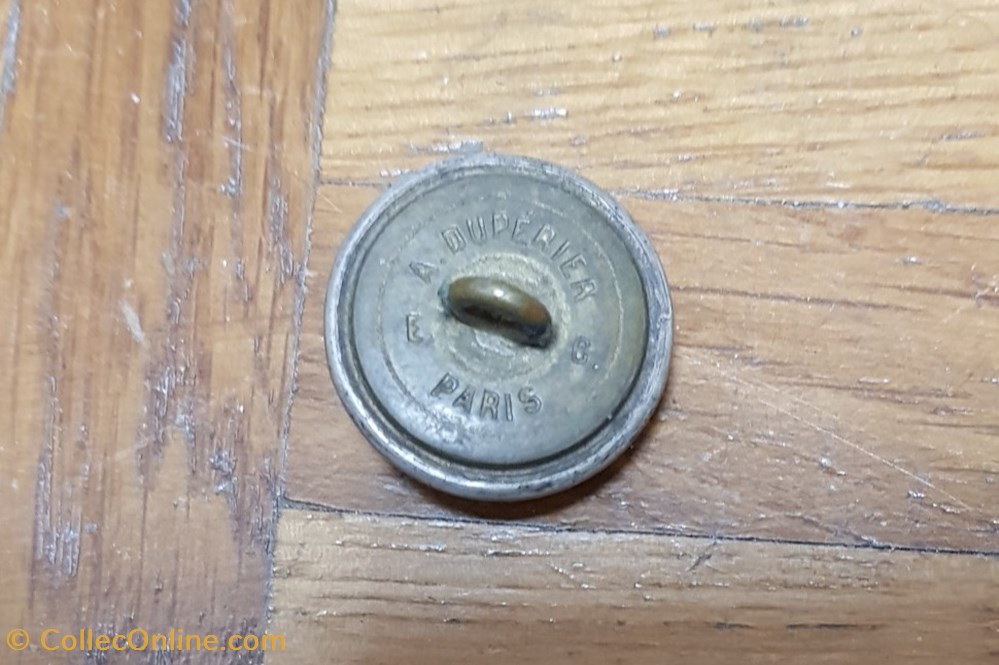 Bouton Gendarmerie Impériale second empire militaria police bouton gendarmerie imperiale second empire