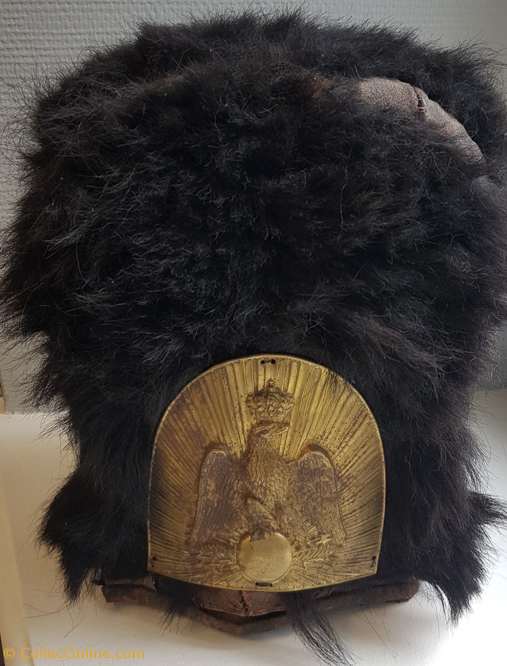 militaria police gendarmerie bonnet a poil des gendarmes de la garde imperiale