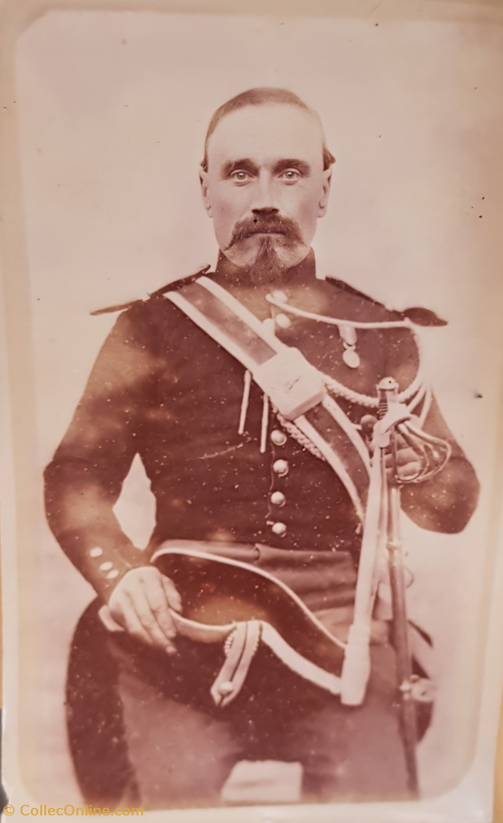 Carte de visite - Gendarme - Tenue 1895 militaria police gendarmerie carte de visite gendarme tenue 1895