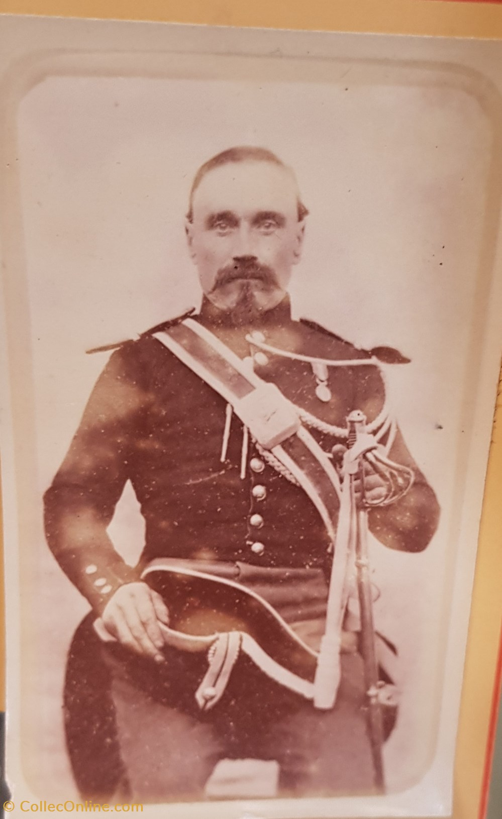 Carte de visite - Gendarme - Tenue 1895 militaria police gendarmerie carte de visite gendarme tenue 1895