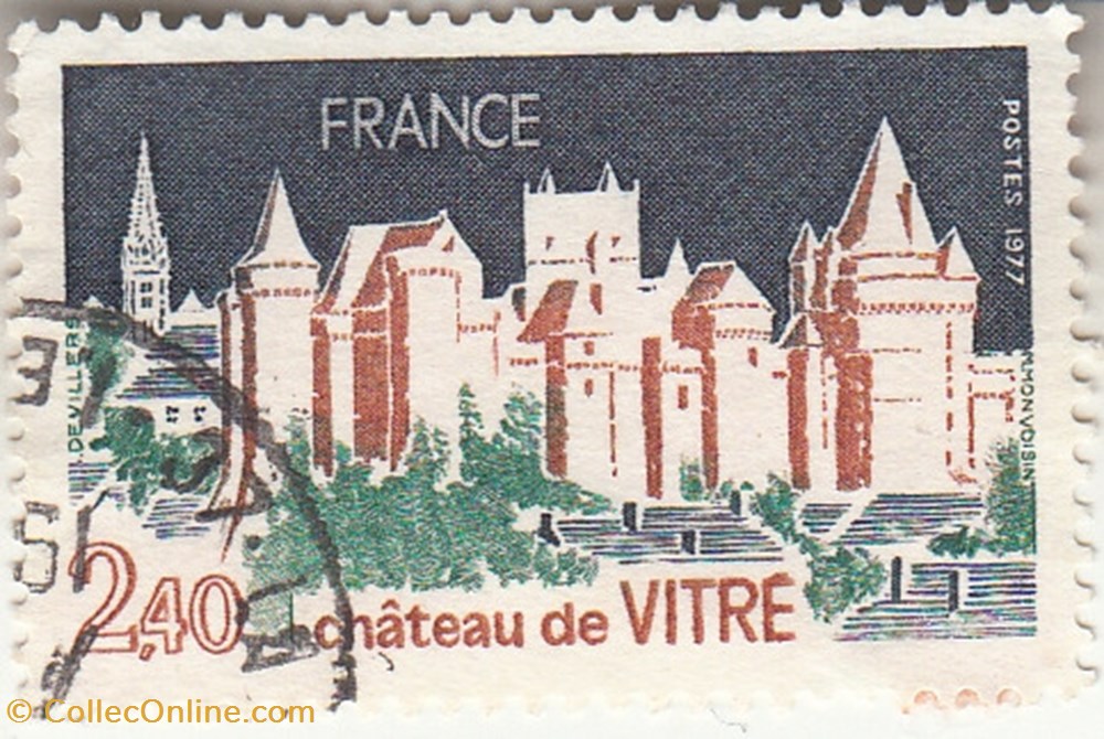 timbres 1977 chateau de vitre 1949