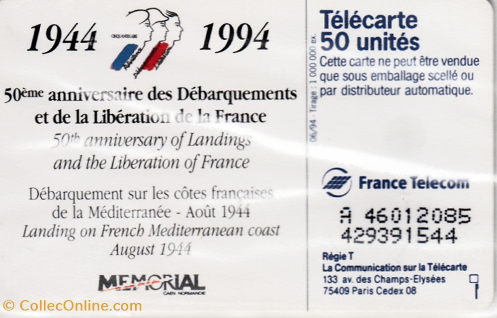 1994-06 Anniversaire debarquement divers 1994 06 anniversaire debarquement