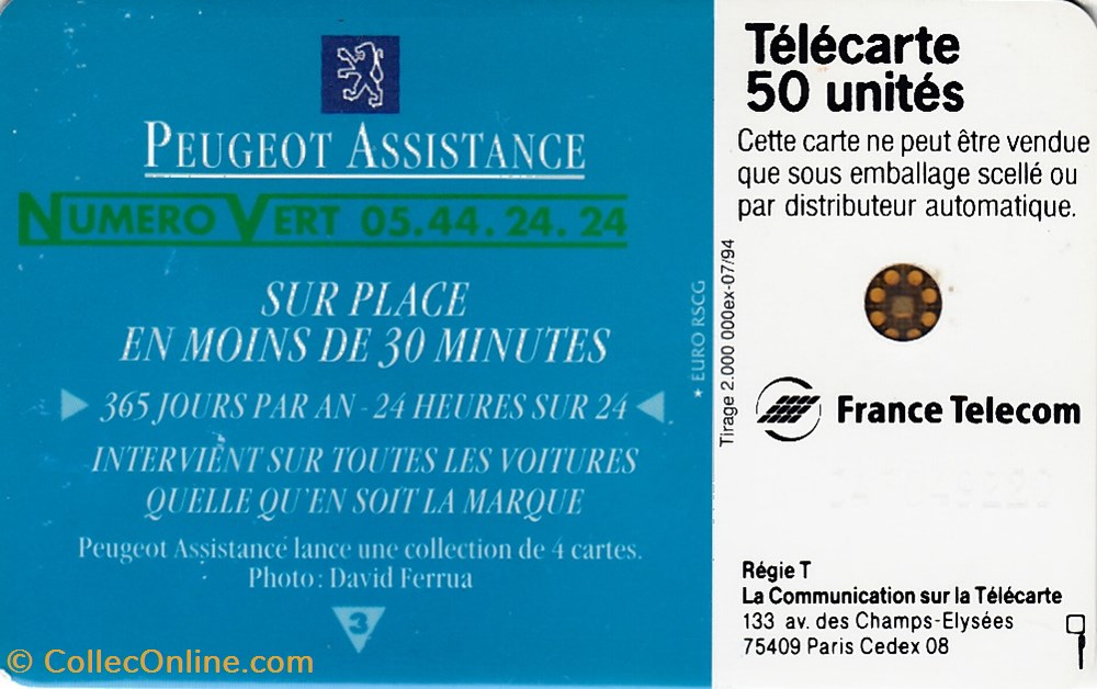 1994-07 Peugeot assistance divers 1994 07 peugeot assistance