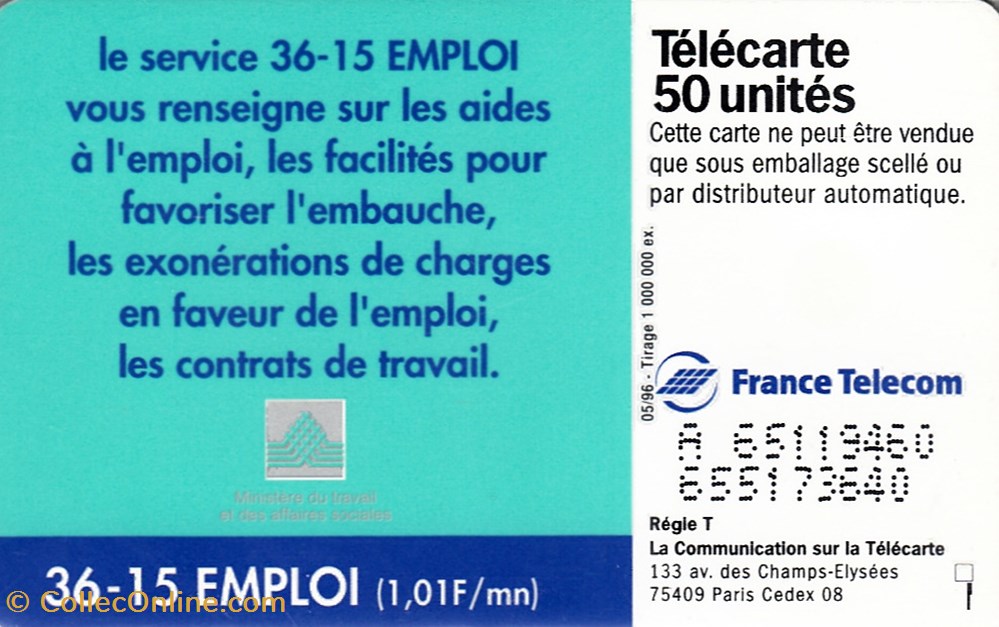 divers 1996 05 3615 emploi