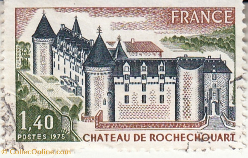 timbres 1974 chateau de rochechouart b 1809