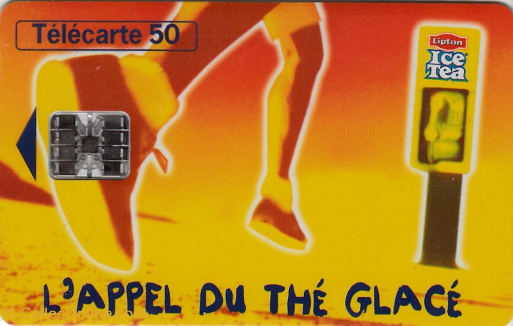 1999-06 Ice tea divers telecartes cartes telephoniques 1999 06 ice tea